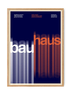 Bauhaus - Walter Gropius poster 1919