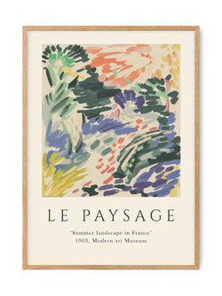 Le Paysage  - Exhibition art