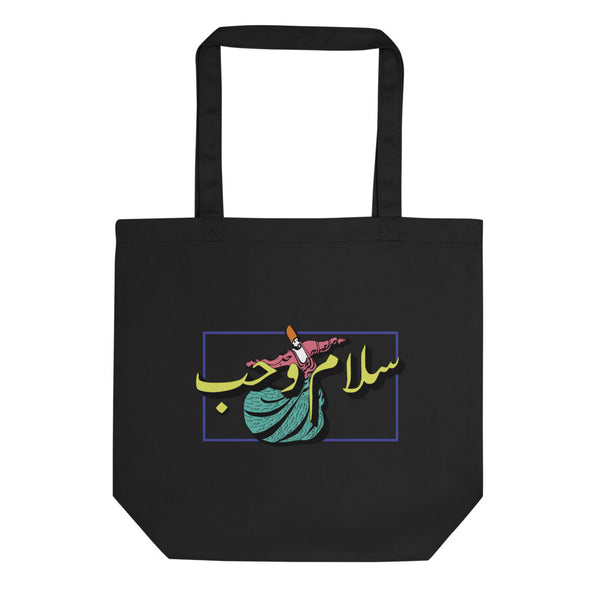 Peace and Love - Tote Bag