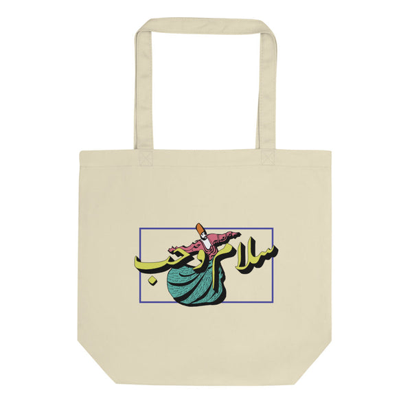 Peace and Love - Tote Bag