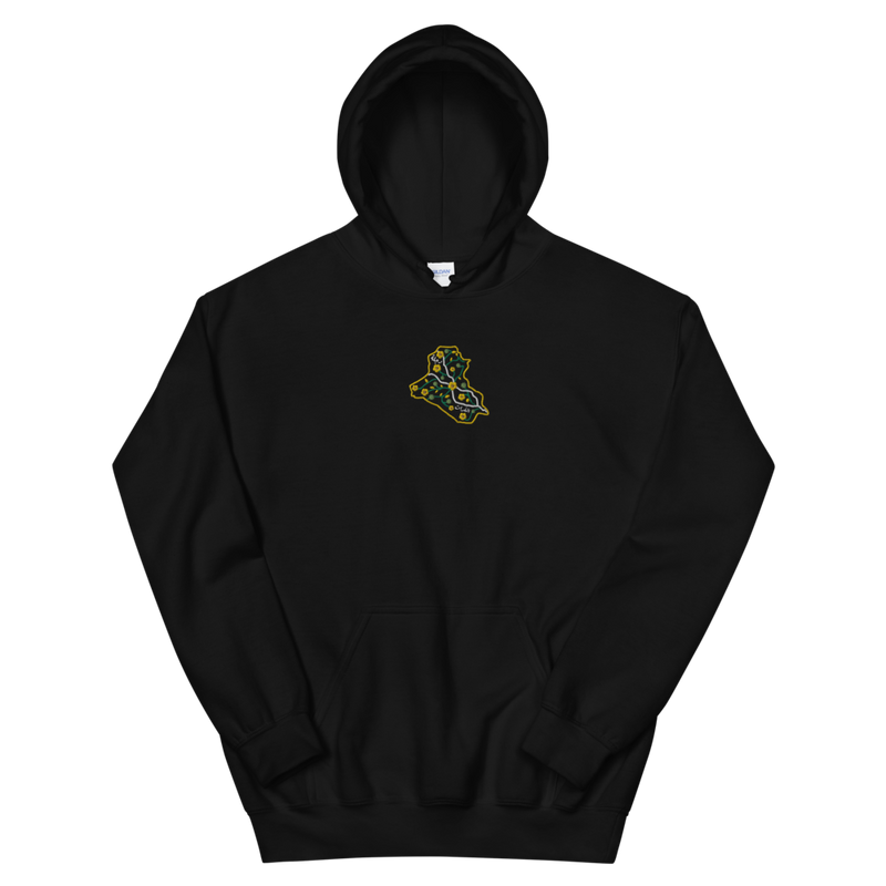 Embroidered Iraq - Hoodie