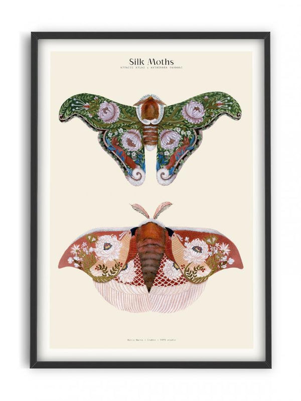 Matos - W. Morris inspired - Silk Moths No.2