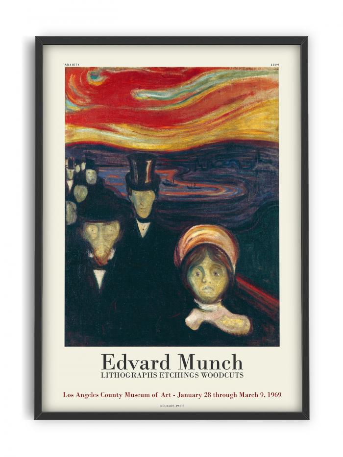 Evard Munch - Anxiety exhibition