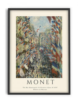 Claude Monet - Rue Montorgueil