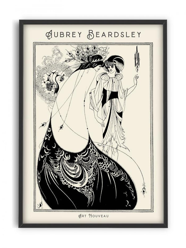 Aubrey Beardsley - The Peacock Skirt