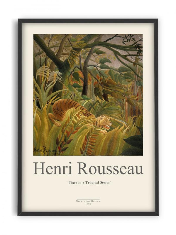 Henri Rousseau - Tiger