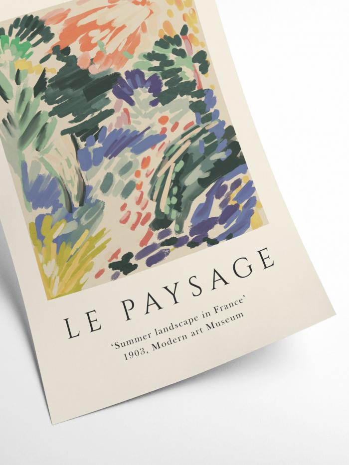 Le Paysage  - Exhibition art