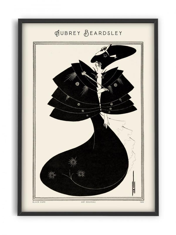 Aubrey Beardsley - Black Cape