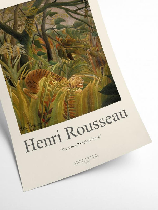 Henri Rousseau - Tiger