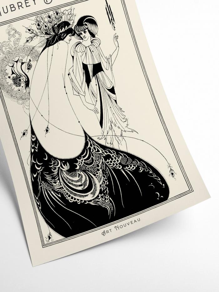 Aubrey Beardsley - The Peacock Skirt