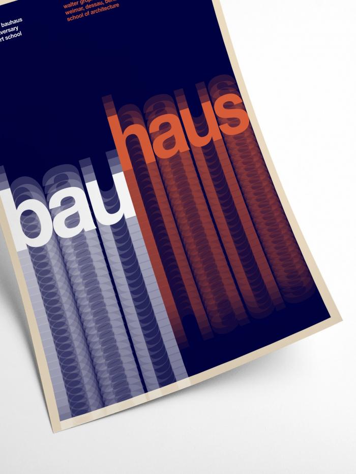 Bauhaus - Walter Gropius poster 1919